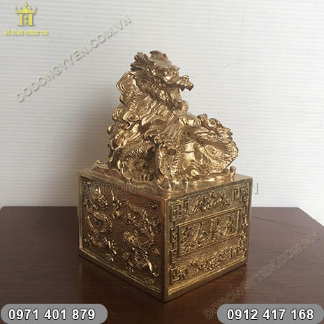 Ấn Rồng Bằng Đồng, Ấn Cửu Long Thăng Quan Tiến Chức bằng đồng nguyên chất