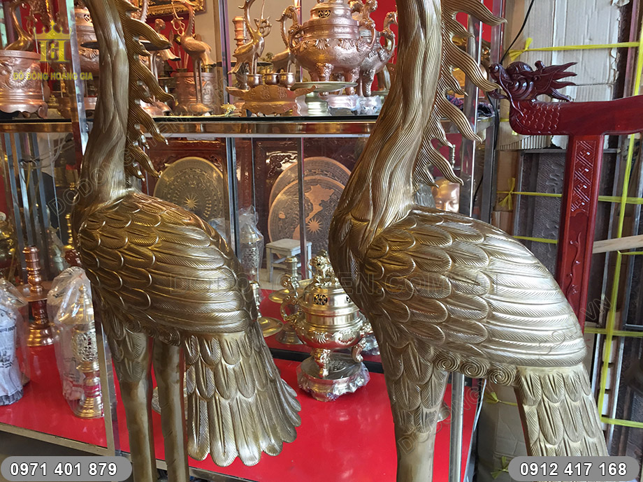 b&aacute;n hạc đồng ngậm ngọc 1m72