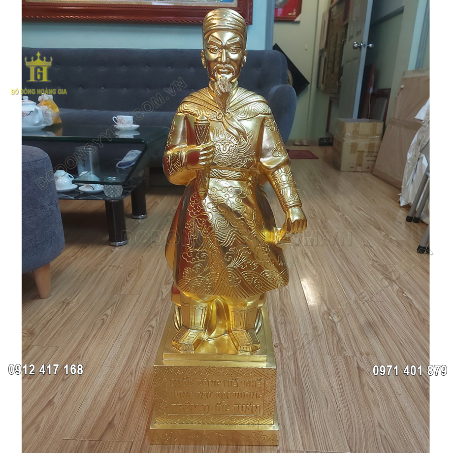 Bật mí 3 lí do nên thờ tượng đồng Trần Quốc Tuấn trong nhà