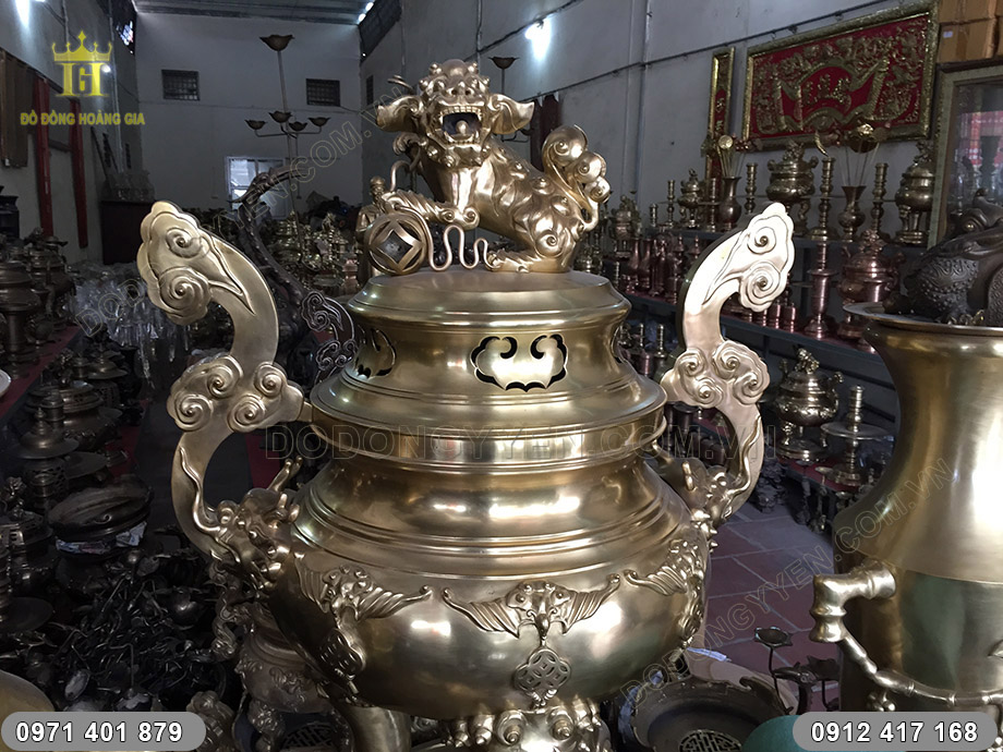 bộ lư đồng lục b&igrave;nh c&aacute;t t&uacute;t