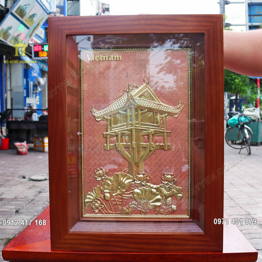 Bức Tranh Đồng Chùa Một Cột Biểu Tượng Đẹp Của Hà Nội