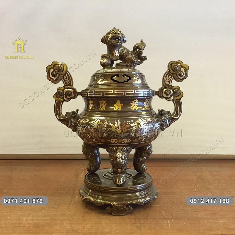 đỉnh ngũ sắc 50cm