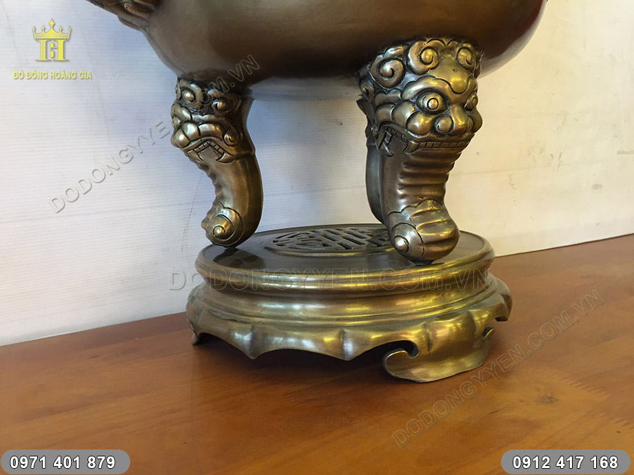 đỉnh thờ hoa s&ograve;i hun 60cm