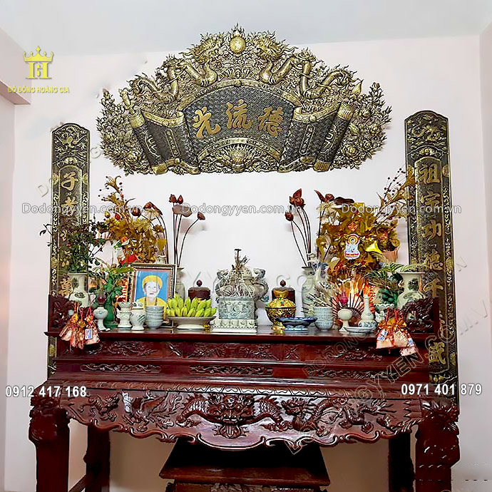 Kích thước hoành phi câu đối chuẩn - Tư Vấn Phong Thủy