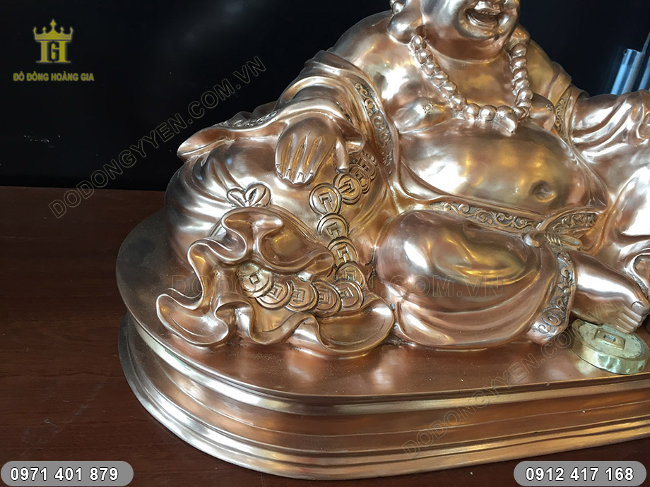 tượng phật di lặc đồng nồi