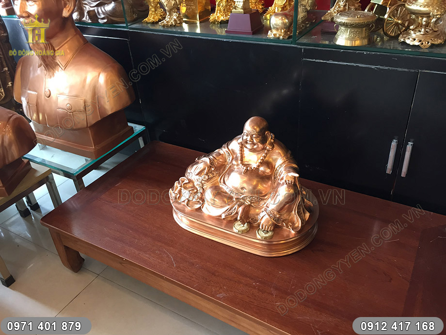 tượng phật di lặc đồng nồi