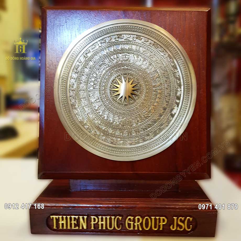Tặng Phẩm Mặt Trống Đồng 15Cm