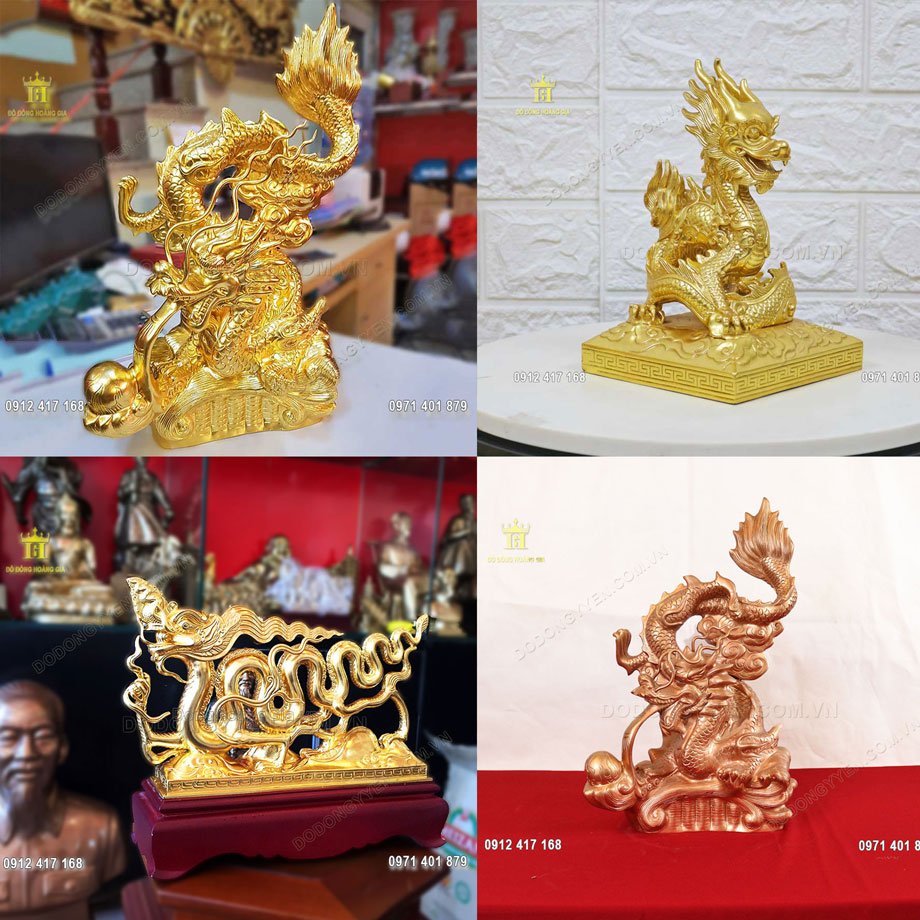 Top 10 Mẫu Tượng Rồng Phong Thủy Bằng Đồng Chế Tác Tinh Xảo Nhất! 