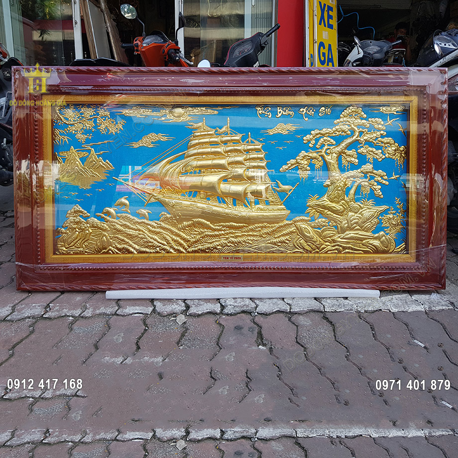 Tranh đồng mỹ nghệ - điểm nhấn nghệ thuật cho không gian biệt thự