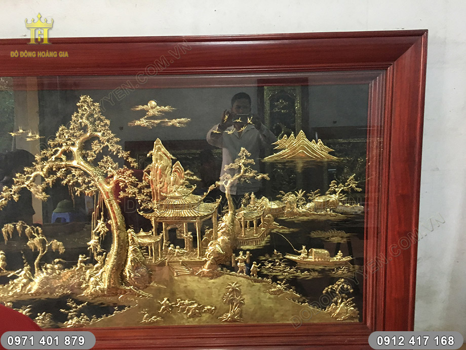 tranh phong cảnh đồng qu&ecirc;