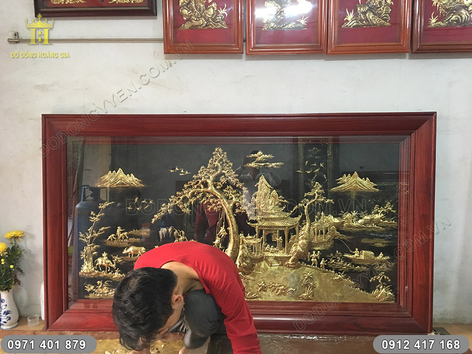 tranh phong cảnh đồng qu&ecirc;