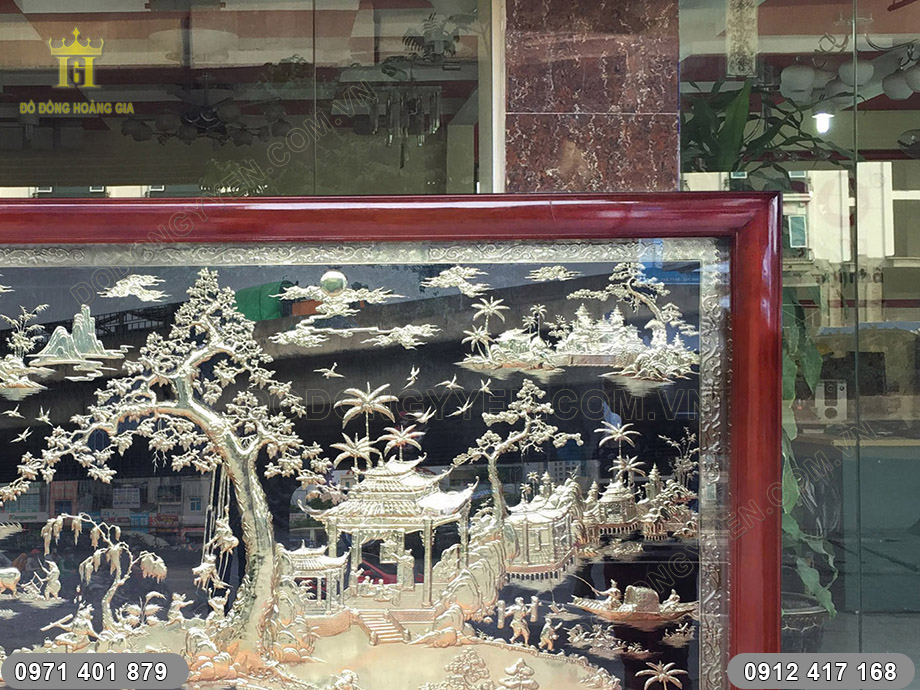 tranh phong cảnh đồng qu&ecirc; đẹp