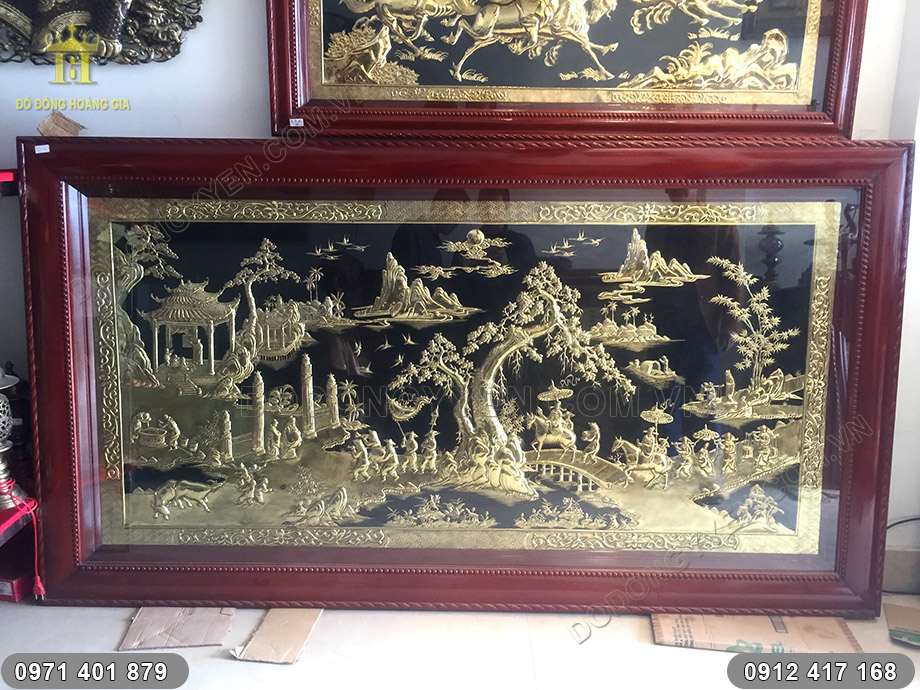 tranh vinh quy b&aacute;i tổ