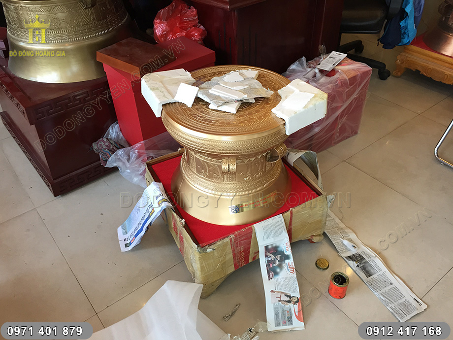 trống đồng nguy&ecirc;n bản