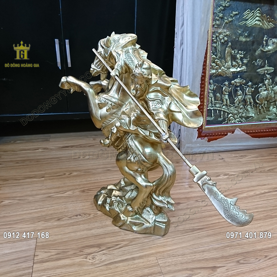Tượng Đồng Quan Công Đà Đao Tượng Đồng Quan Công Đà Đao