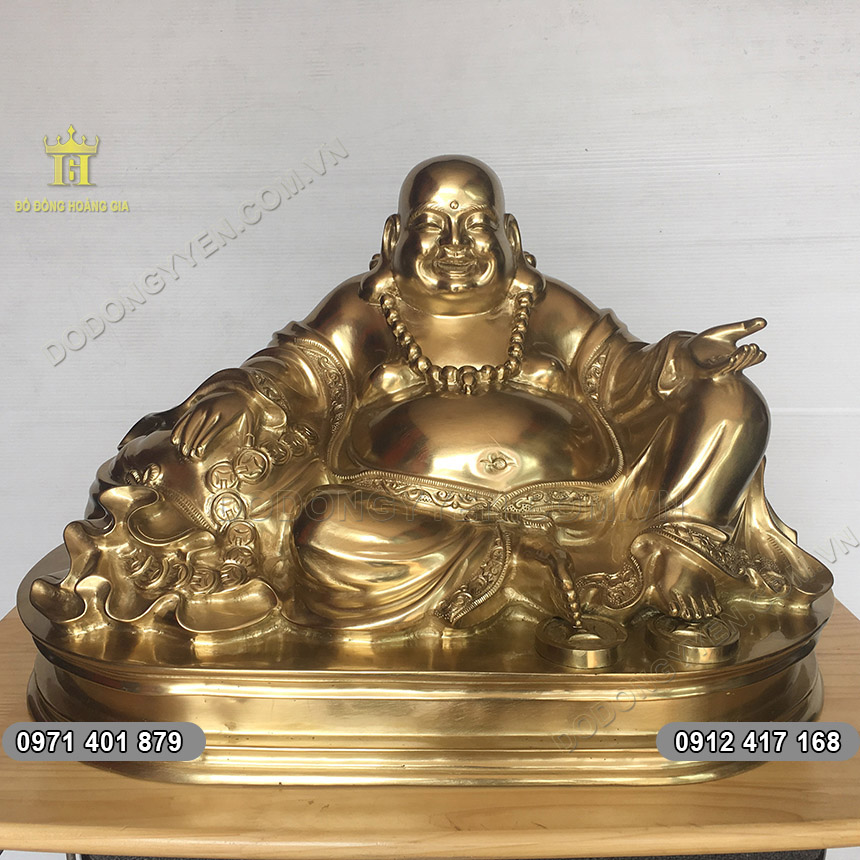 Tượng Phật Di Lặc Bằng Đồng Hàng Độc 50cm