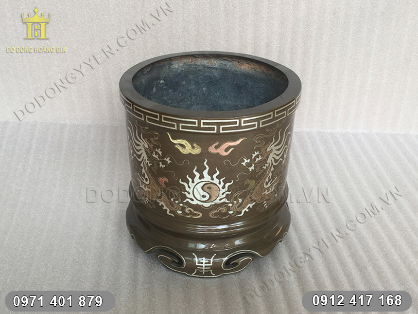 bát hương đồng tam khí bát hương đồng tam khí