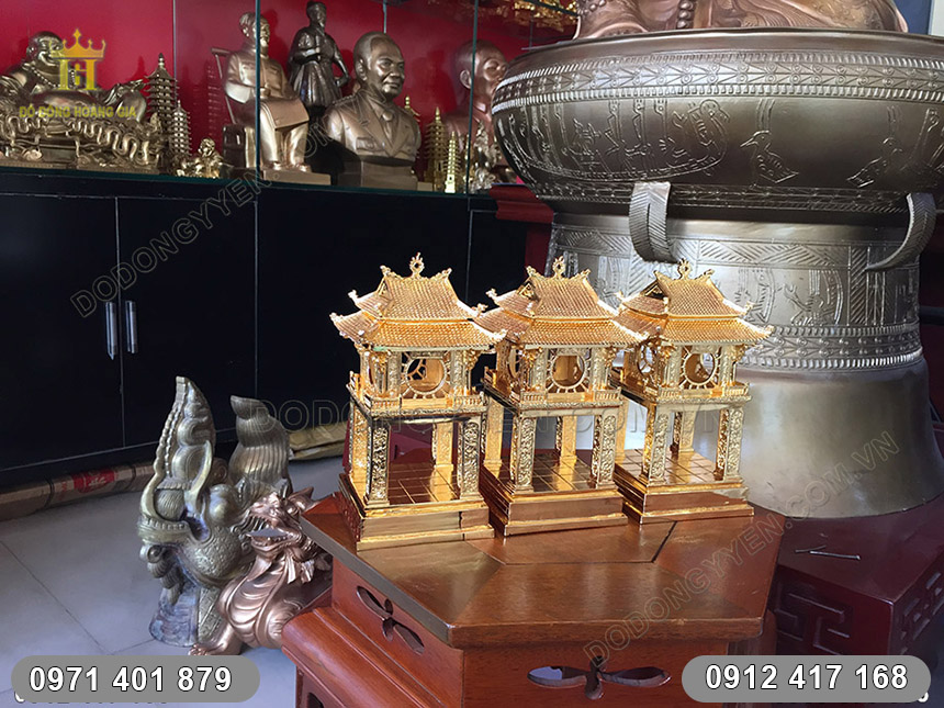 biểu tượng khu&ecirc; văn c&aacute;c mạ v&agrave;ng