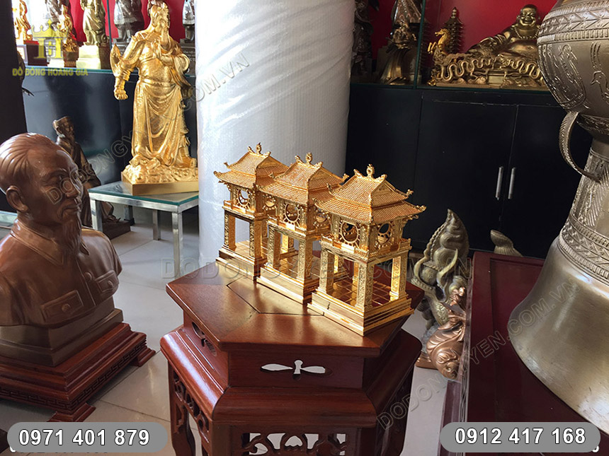 biểu tượng khu&ecirc; văn c&aacute;c mạ v&agrave;ng