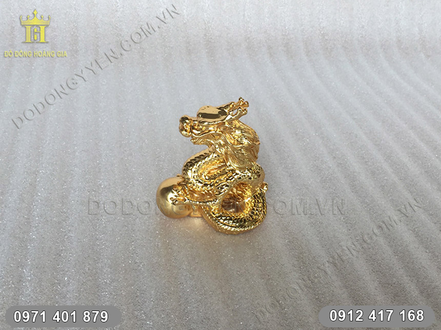 Rồng bằng đồng Mạ Vàng 24K Rồng bằng đồng Mạ Vàng 24K