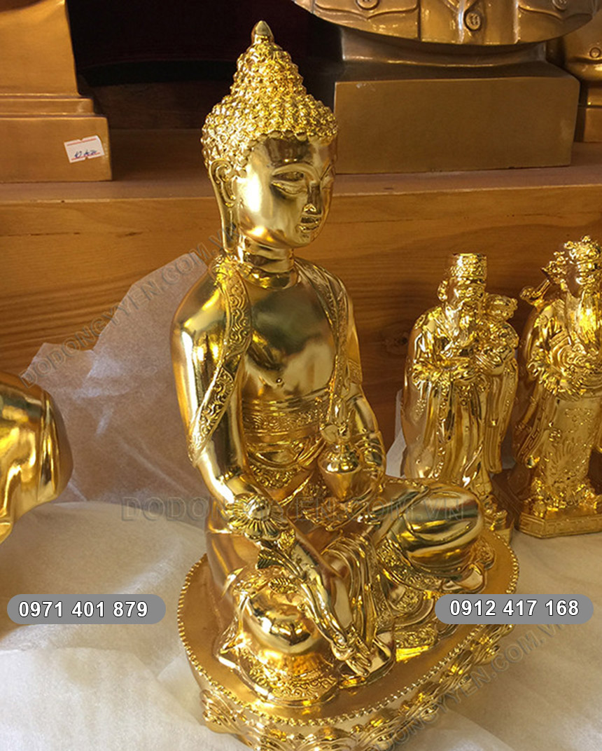 tượng phật mạ vàng nhìn nghiêng tượng phật mạ vàng nhìn nghiêng