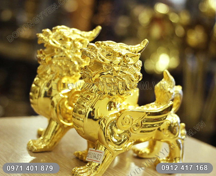tỳ hưu mạ vàng cao cấp tỳ hưu mạ vàng