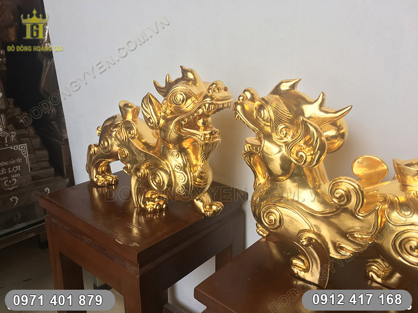 Tỳ Hưu Thếp V&agrave;ng