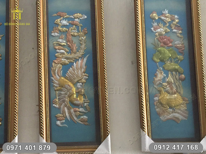 tranh đồng tứ linh
