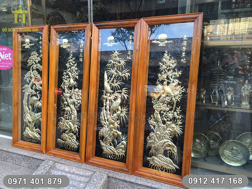 bộ tranh tứ quý 1