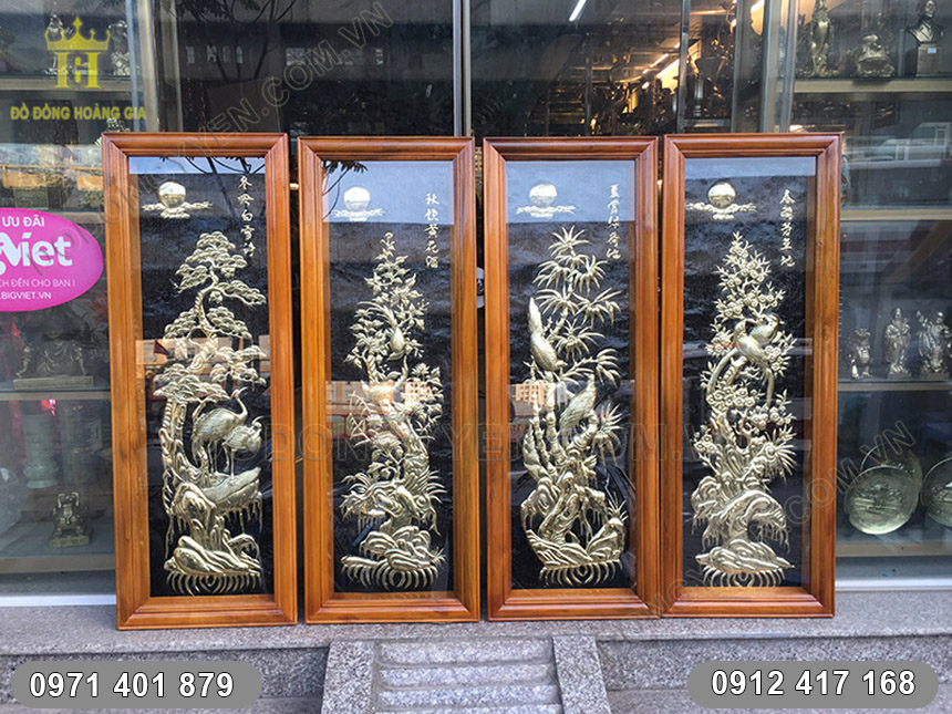 bộ tranh tứ quý bộ tranh tứ quý