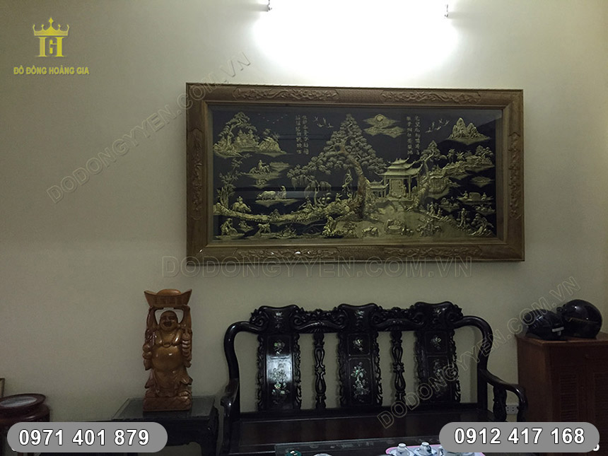 tranh đồng qu&ecirc;