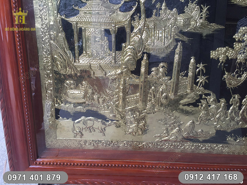 bức tranh vinh quy b&aacute;i tổ