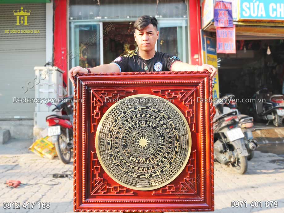 Tranh trống đồng đúc có độ bền gần như vĩnh cửu