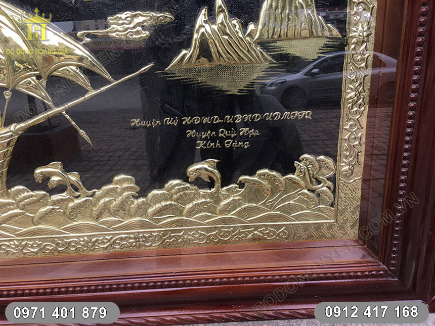 Tranh Đồng Thuận Buồm Xuôi Gió 4