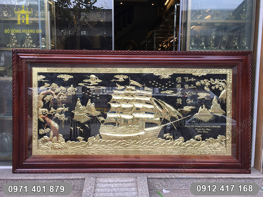 Tranh Đồng Thuận Buồm Xuôi Gió Tranh Đồng Thuận Buồm Xuôi Gió