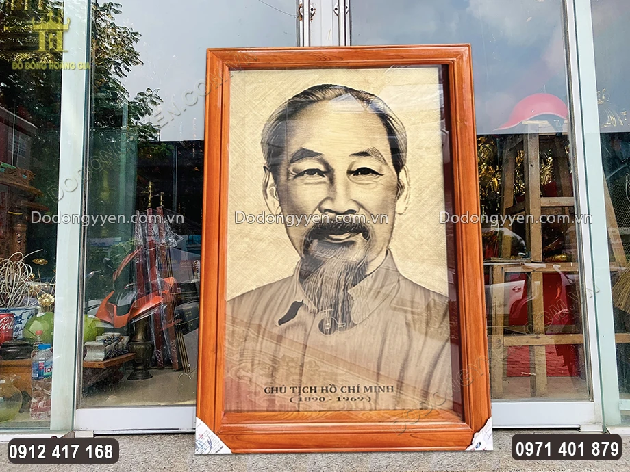 Tranh Đồng Truyền Thần Bác Hồ Hàng Tinh Xảo