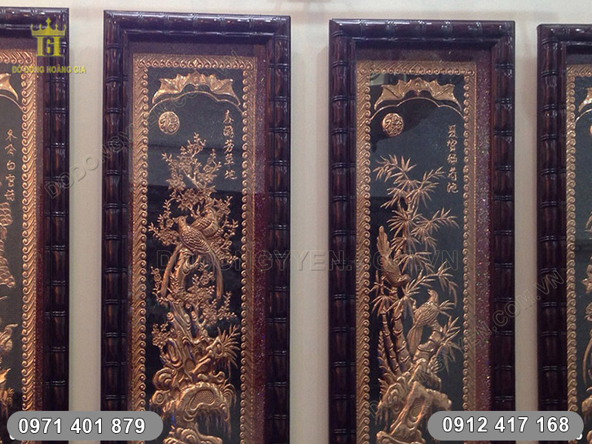 tranh đồng tứ qu&yacute;