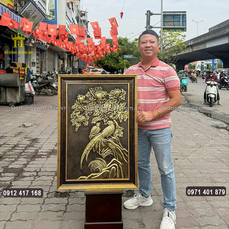 Tranh Uy&ecirc;n Ương Bằng Đồng Hun Giả Cổ