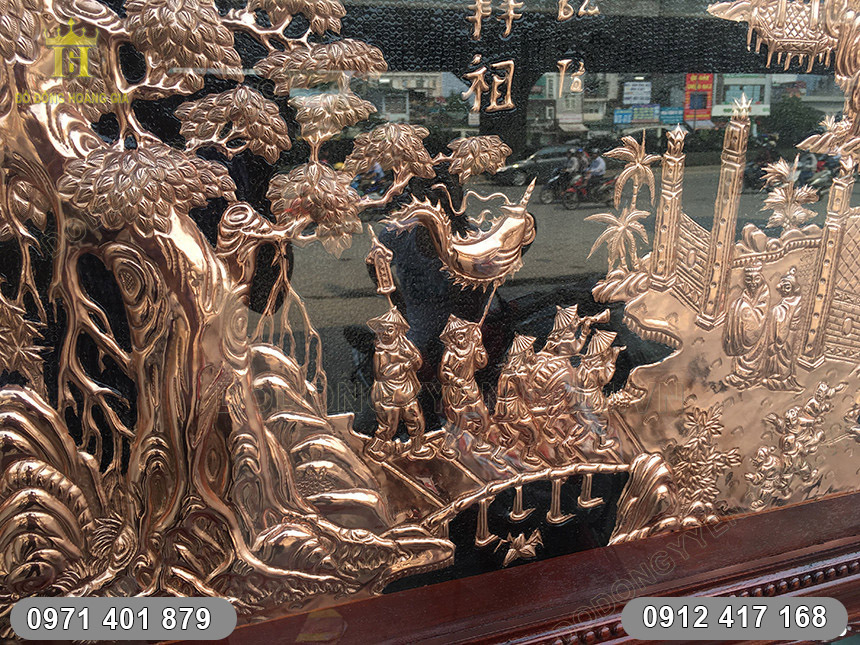 Tranh Vinh Quy B&aacute;i Tổ