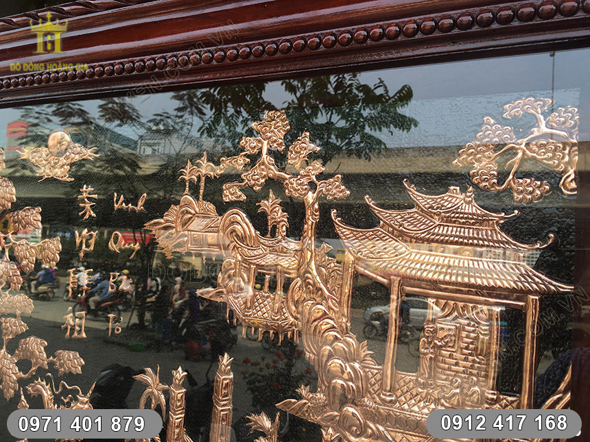 Tranh Vinh Quy B&aacute;i Tổ