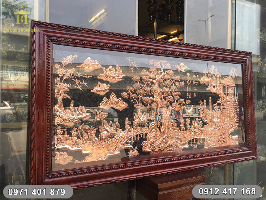 Tranh Vinh Quy B&aacute;i Tổ