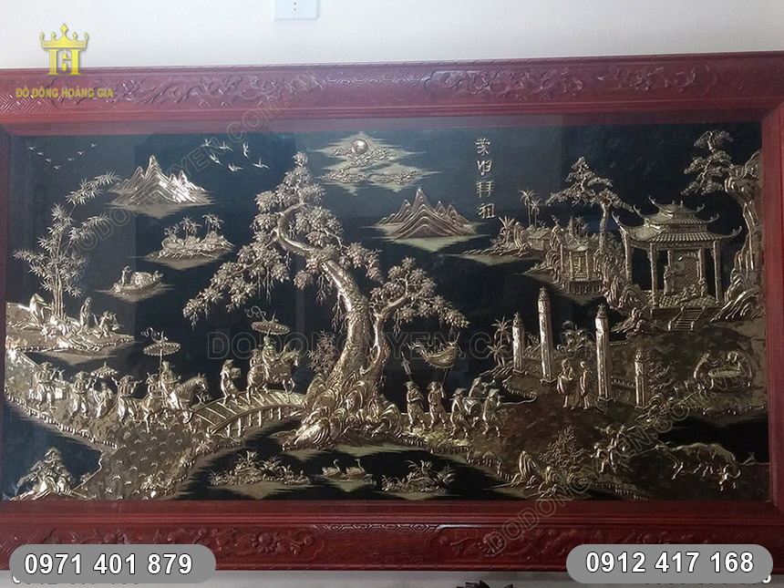 tranh vinh quy b&aacute;i tổ h&agrave;ng đặt