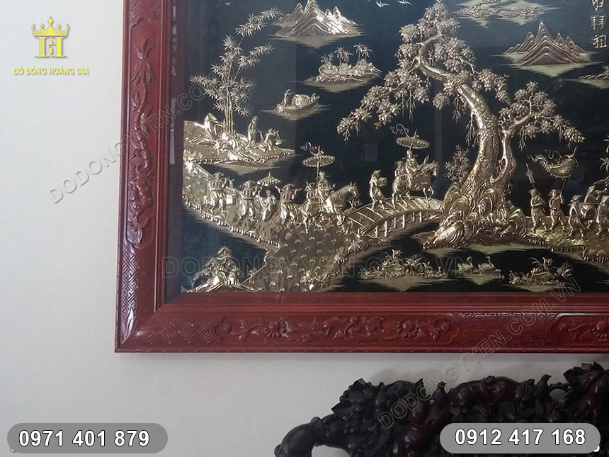 tranh vinh quy b&aacute;i tổ h&agrave;ng đặt