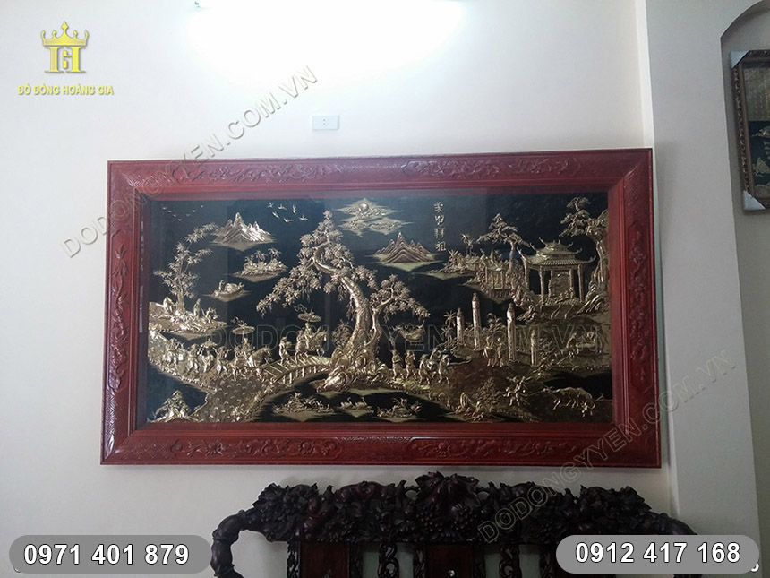 tranh vinh quy b&aacute;i tổ h&agrave;ng đặt
