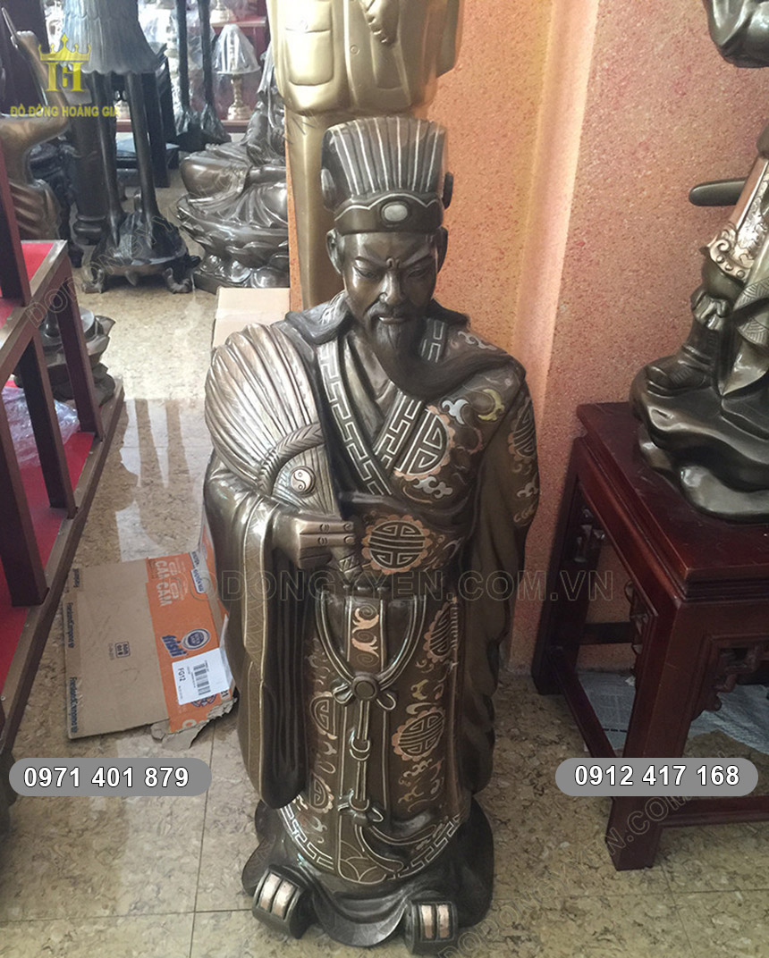 tượng đồng Gia C&aacute;t Lượng mẫu 3
