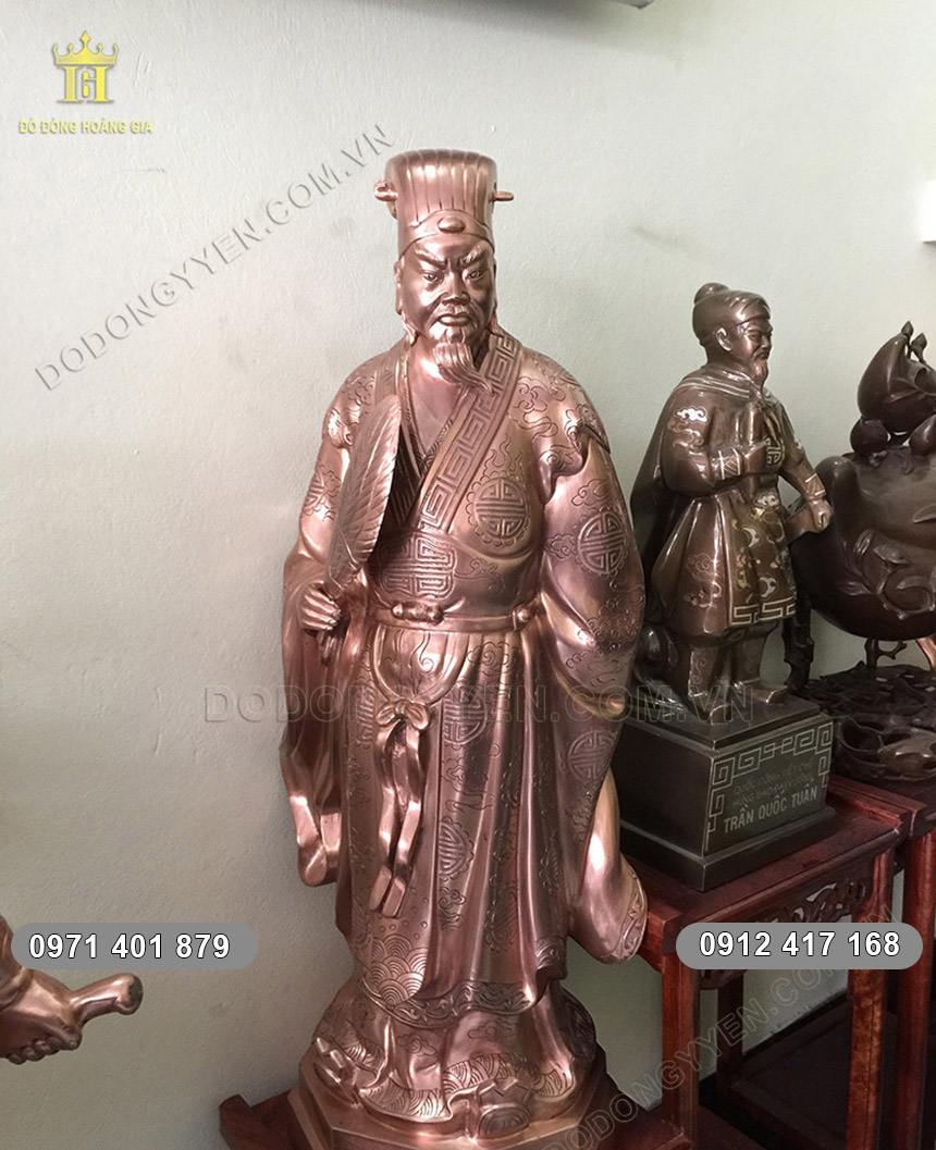 tượng đồng Gia C&aacute;t Lượng mẫu 5