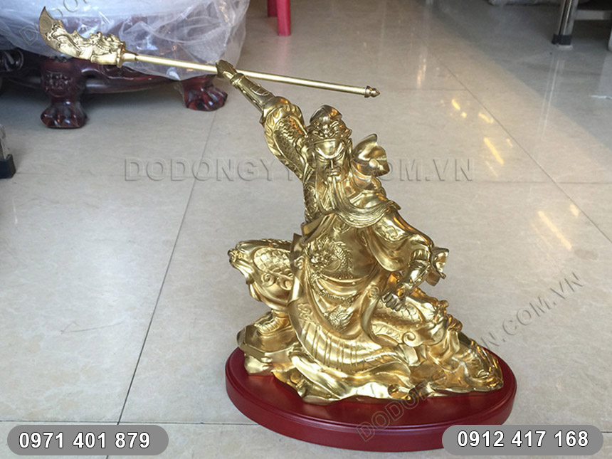 Tượng đồng Quan V&acirc;n Trường