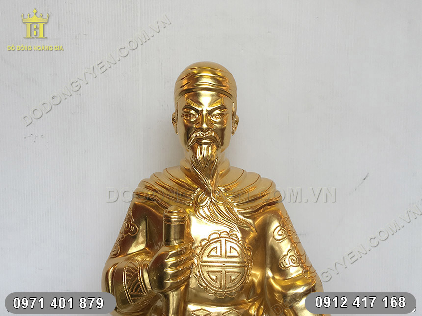 Tượng Trần Hưng Đạo Mạ Vàng Tượng Trần Hưng Đạo Mạ Vàng
