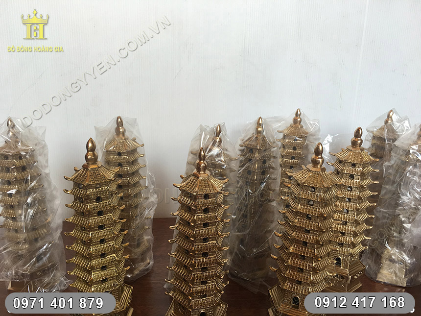 địa chỉ b&aacute;n th&aacute;p văn xương phong thủy bằng đồng